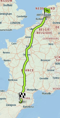 route Nederland-Ager